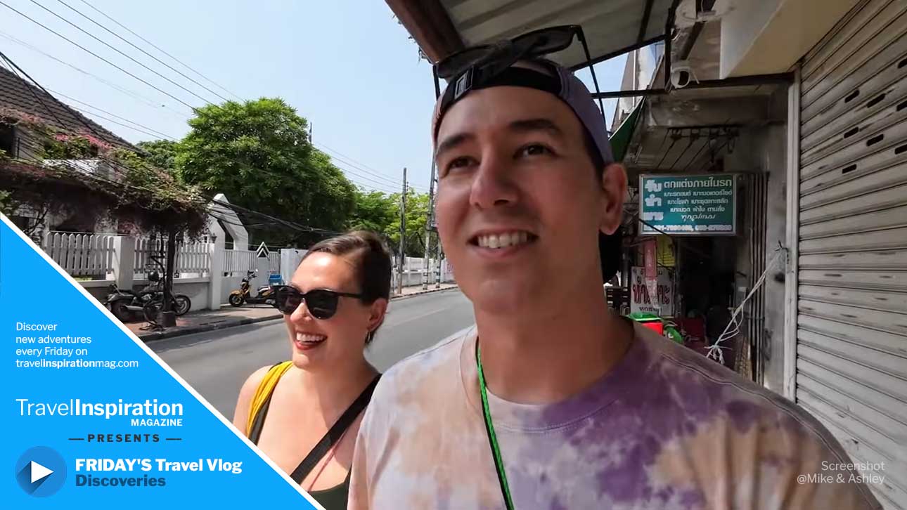 Friday's Travel Vlog Discoveries: Mike &amp; Ashley at Thailand's Songkran Festival