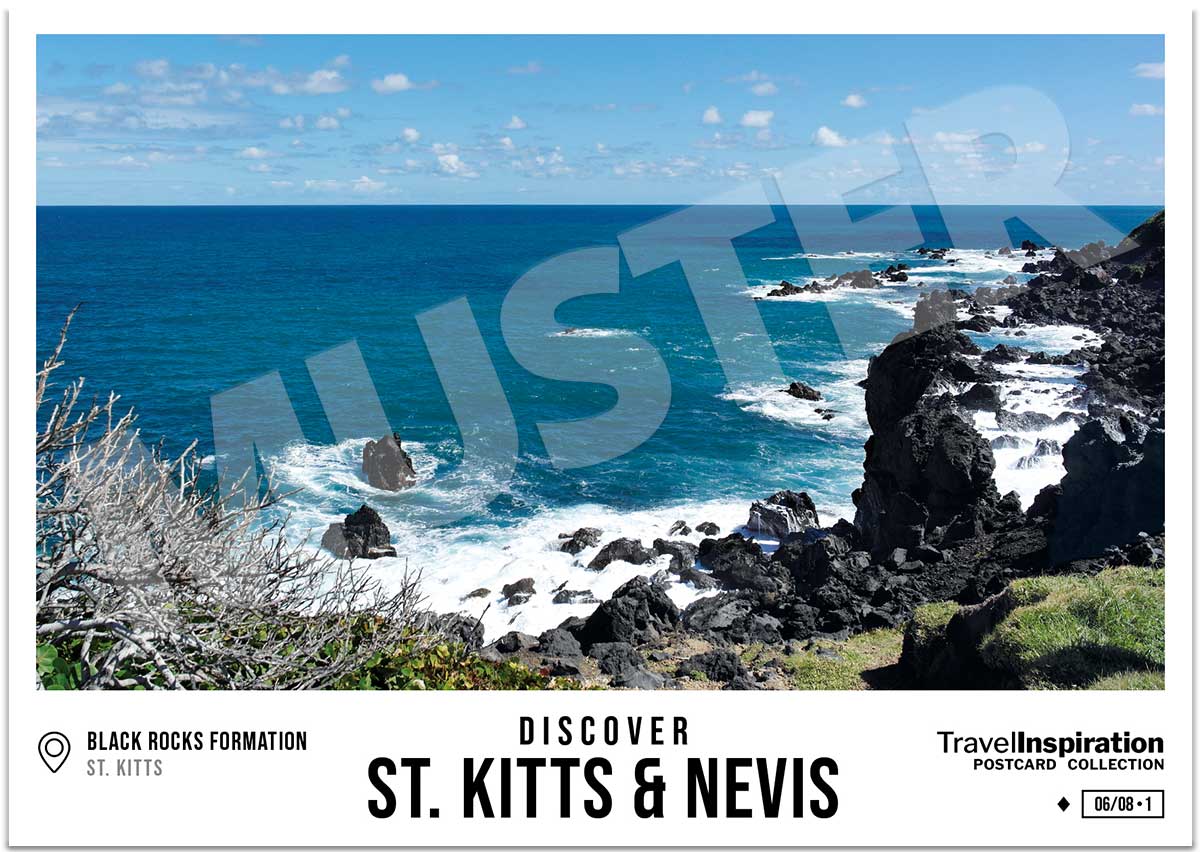 Postcard 06/08-1: Discover St. Kitts & Nevis