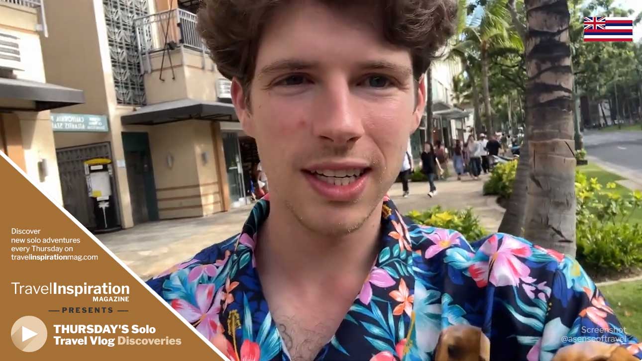 Thustey's Solo Travel Vlog Discoveries: Exploring Honolulu with Michael (A Sense of Travel with Michael Matheny)