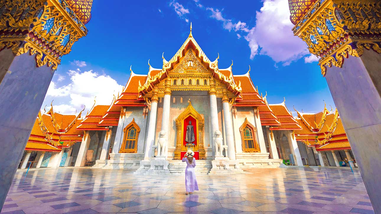 Exploring Wat Benchamabophit: The Marble Temple of Bangkok, Thailand