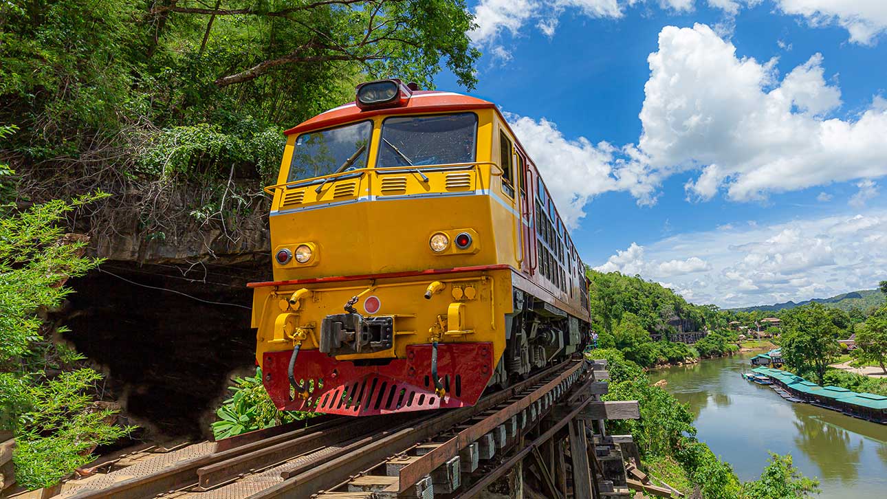 The Death Railway: Exploring Kanchanaburi's Historic Train Journey