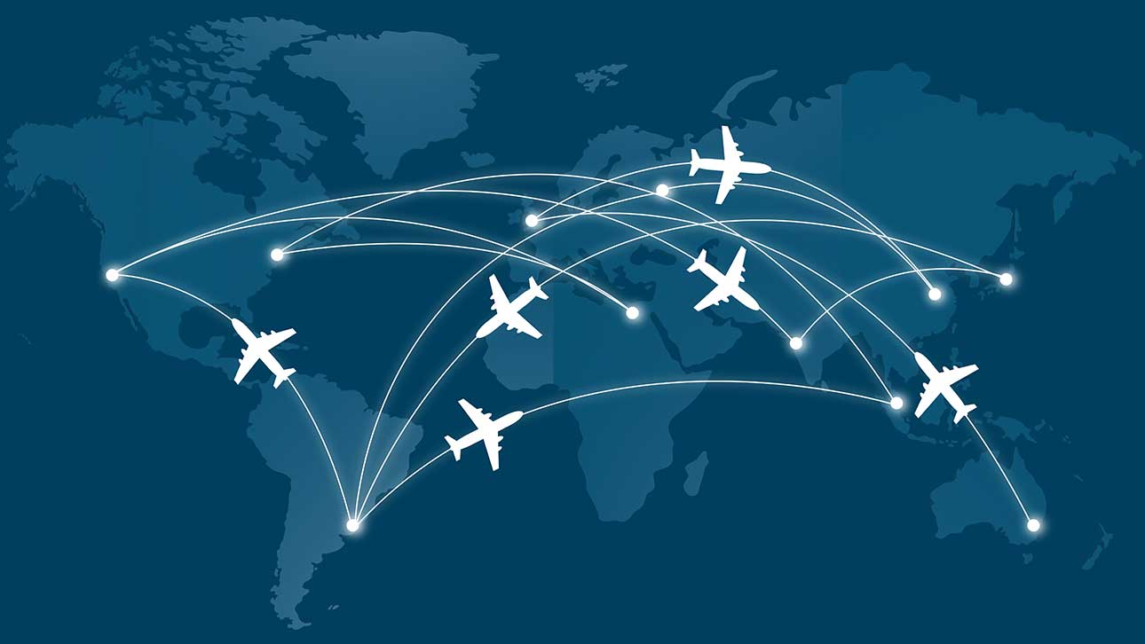 Why Do Transatlantic Flights Curve Instead of Going Straight?